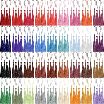 144 pcs Bookmark Tassels Craft & Keychain Graduation - Bookmarks, Keychains, Graduation Mini Tassels
