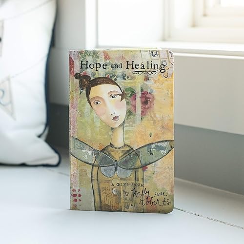 Miniatura 6 de DEMDACO Hope and Healing Beautiful Floral Yellow - Libro de regalo inspirador de papel de 7 x 5 pulgadas