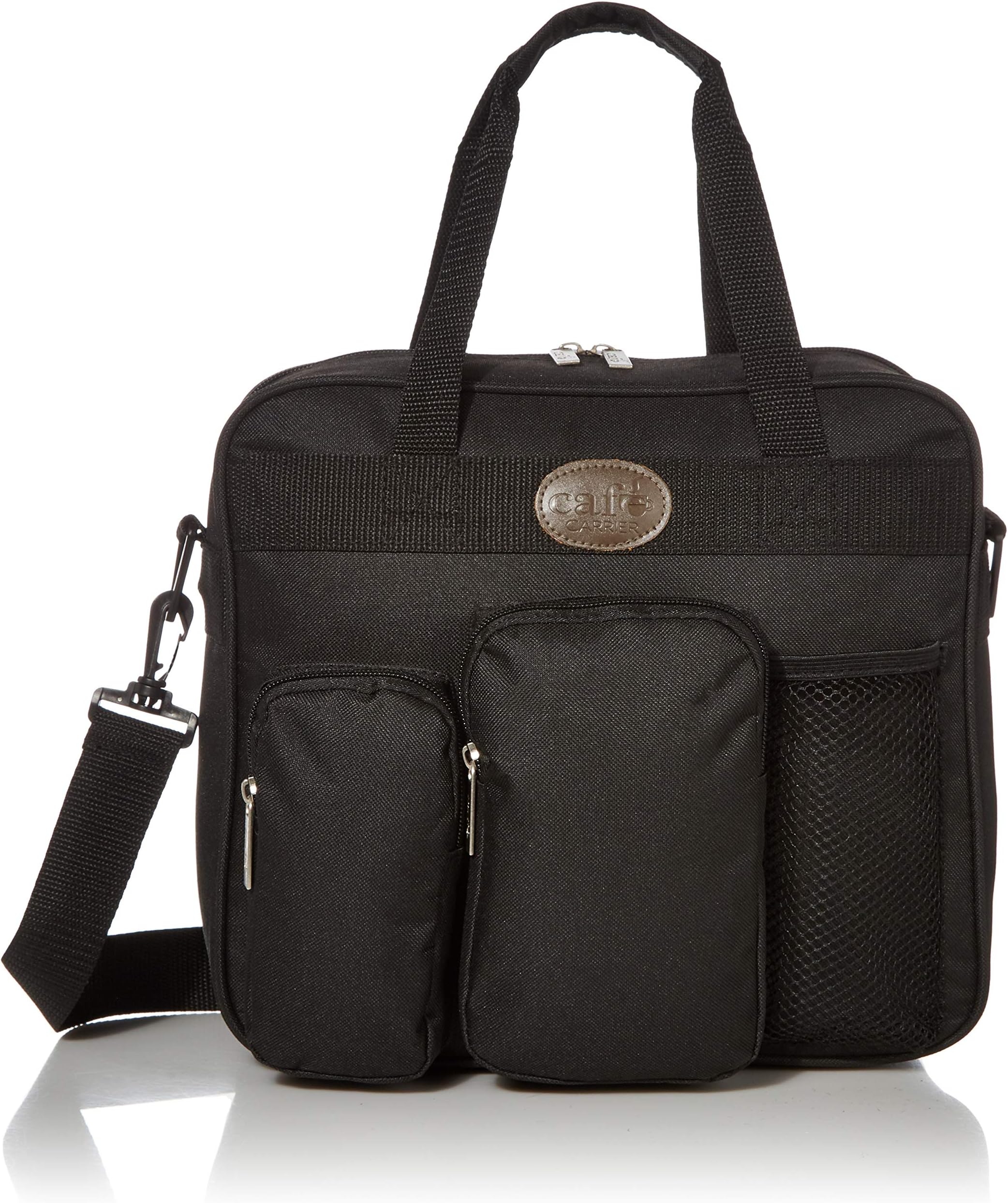 This Travel Coffee Machine Bag/Case fits the Breville Nespresso Essenzo Mini and De'Longhi Pixie and CHULUX Single Serve Coffee Maker and Capsules