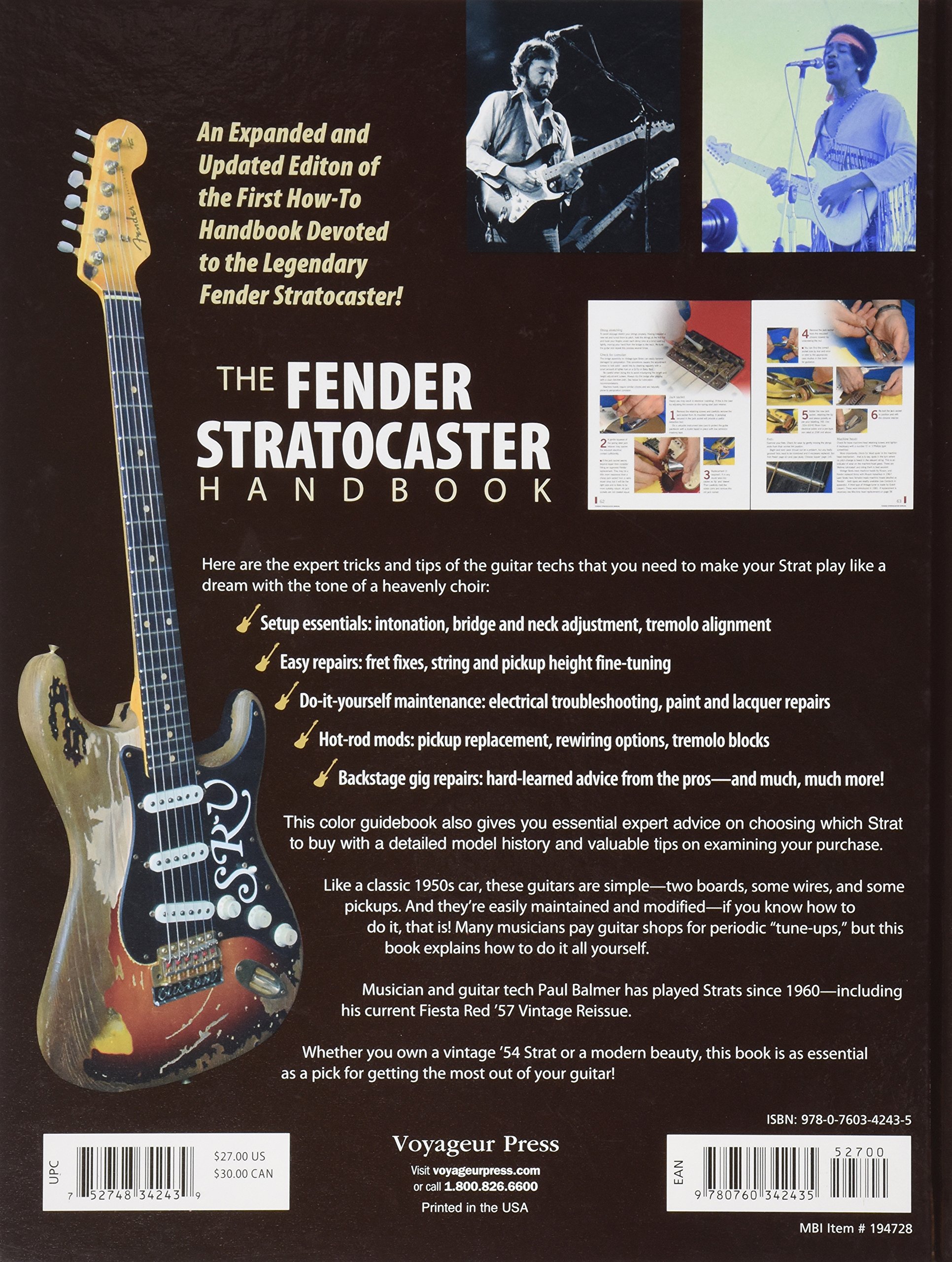 The Fender Stratocaster Handbook, 2nd Edition: How to Buy, Maintain, Set Up, Troubleshoot, and Modify Your Strat