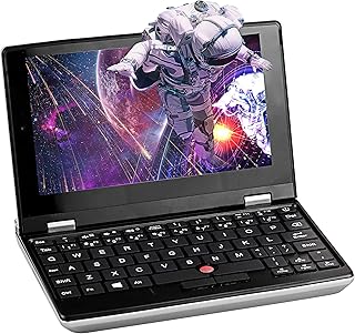 ZWYING 【Win 11/MS 2019office】 All Metal 7.0 inch Touch Screen Ultra-Light Mini Laptop High-Speed CPU J4105 DDR4 12G RAM/960GB SSD High-Performance Notebook Computer (960GB SSD)