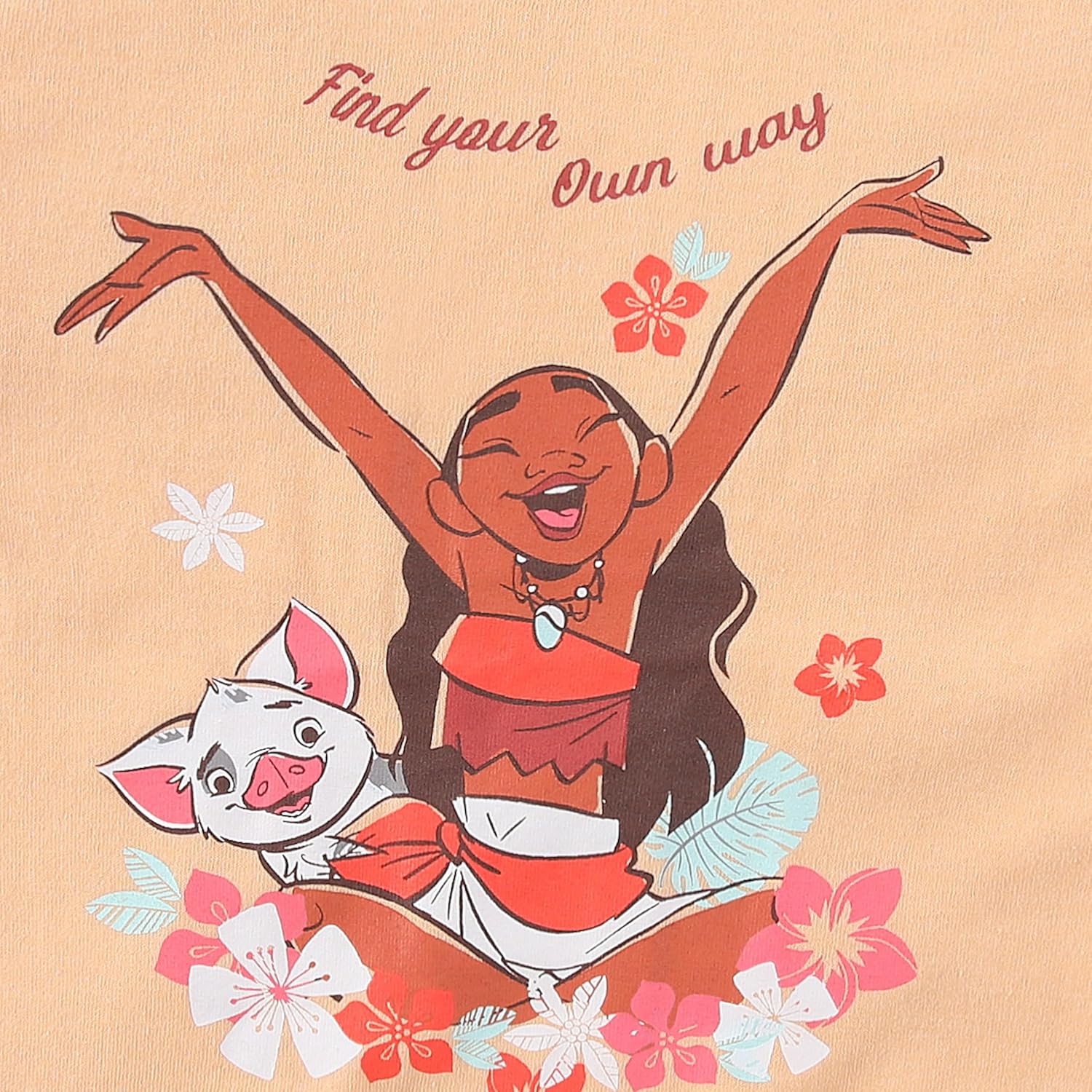 Disney Moana Girls 3 Pack Short Sleeve T-Shirt for Toddlers and Big Kids - Image 6