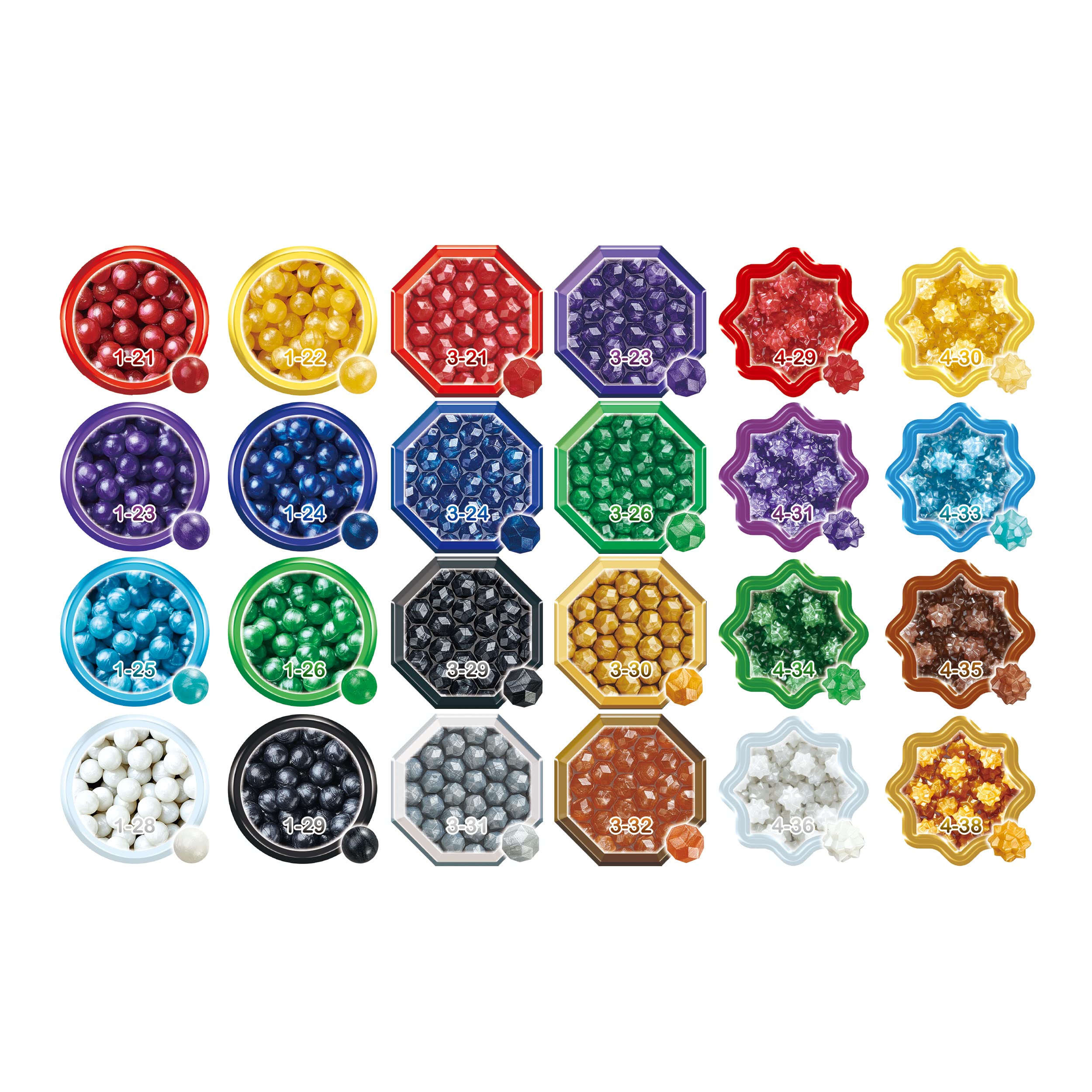 Aquabeads Maletín De Principiantes – Set De 900+ Abalorios En 24 Colores Con Bandeja Y Plantillas