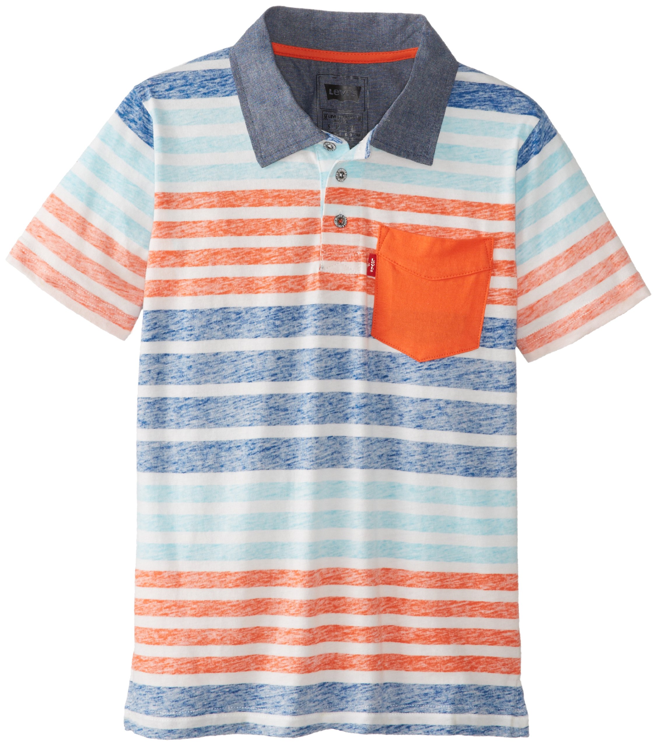 Levi's Big Boys' Pomona One-Pocket Polo Shirt