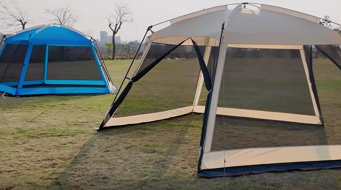 ひな Amazon.com : Hyper Venture Screen House 14x14ft Canopy Tent