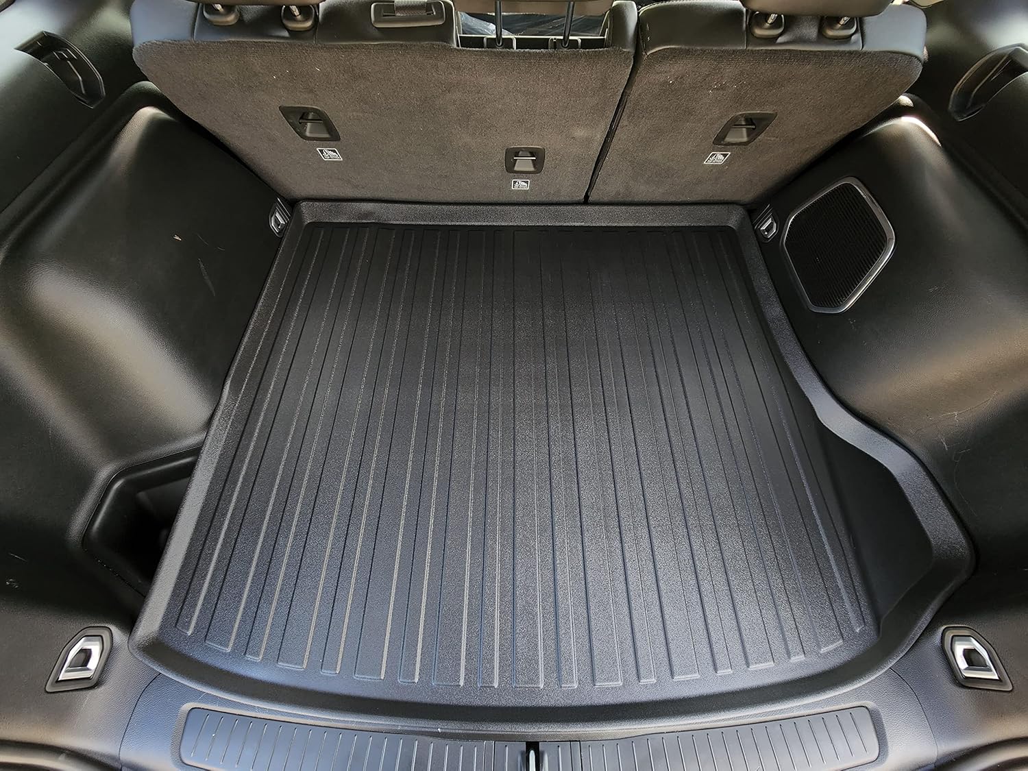 Premium Cargo Liner for Jeep Grand Cherokee 5 Seat Model Trunk Layout Behind 2nd Row 2022-2025 - 100% Protection - Car Trunk Mat - All-Season Cargo Mat - 3D Shaped Laser Measured Trunk Liners