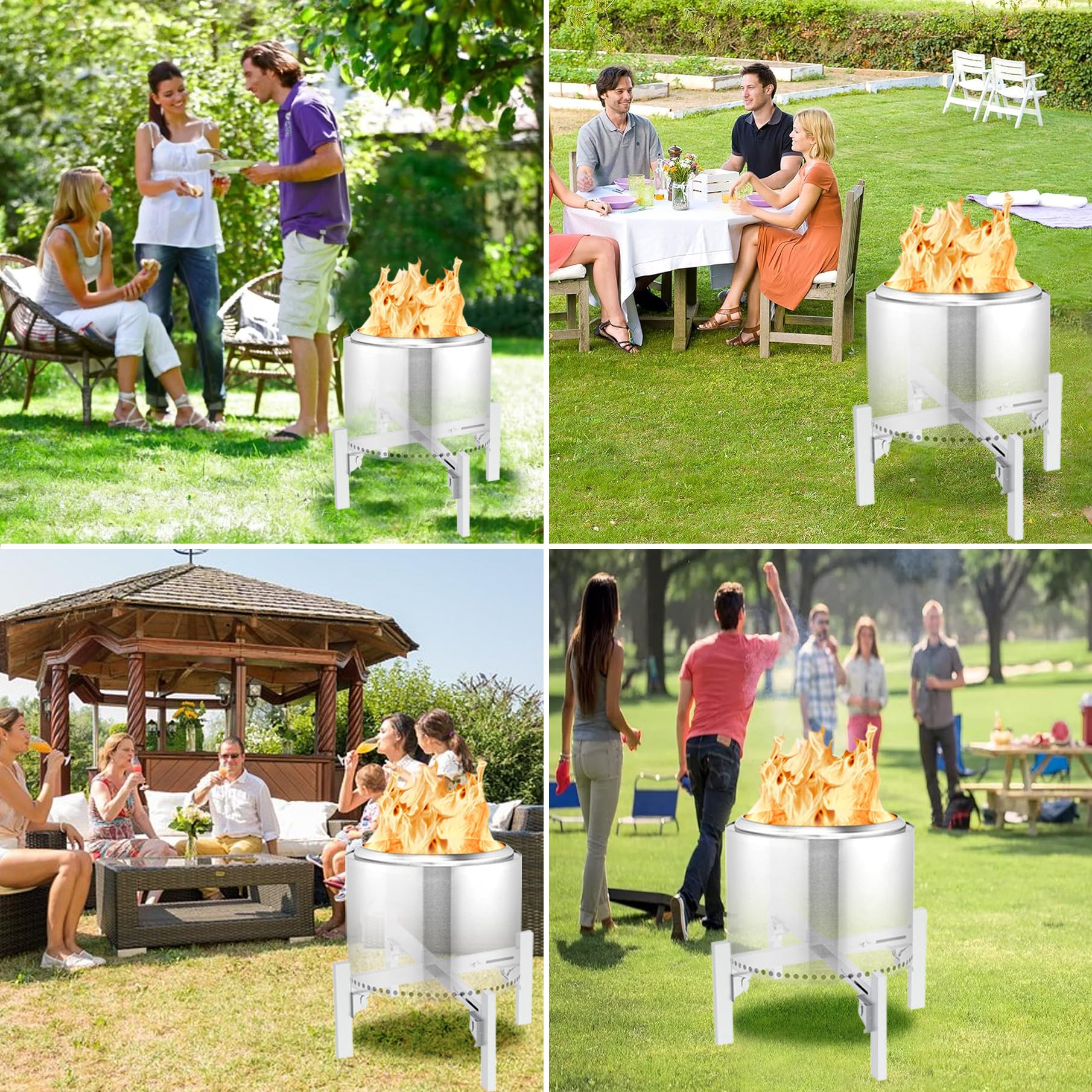 flameFRAMES BONFIRE STAND 300 Bonfire - Stand Easy Tool Designs