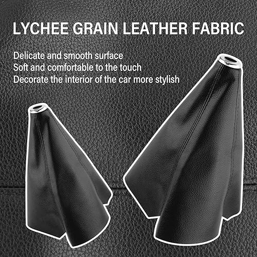 Miniatura 10 de Funda para maletero de automóvil, funda de cuero suave para bloquear el polvo y proteger los accesorios interiores del automóvil, funda universal