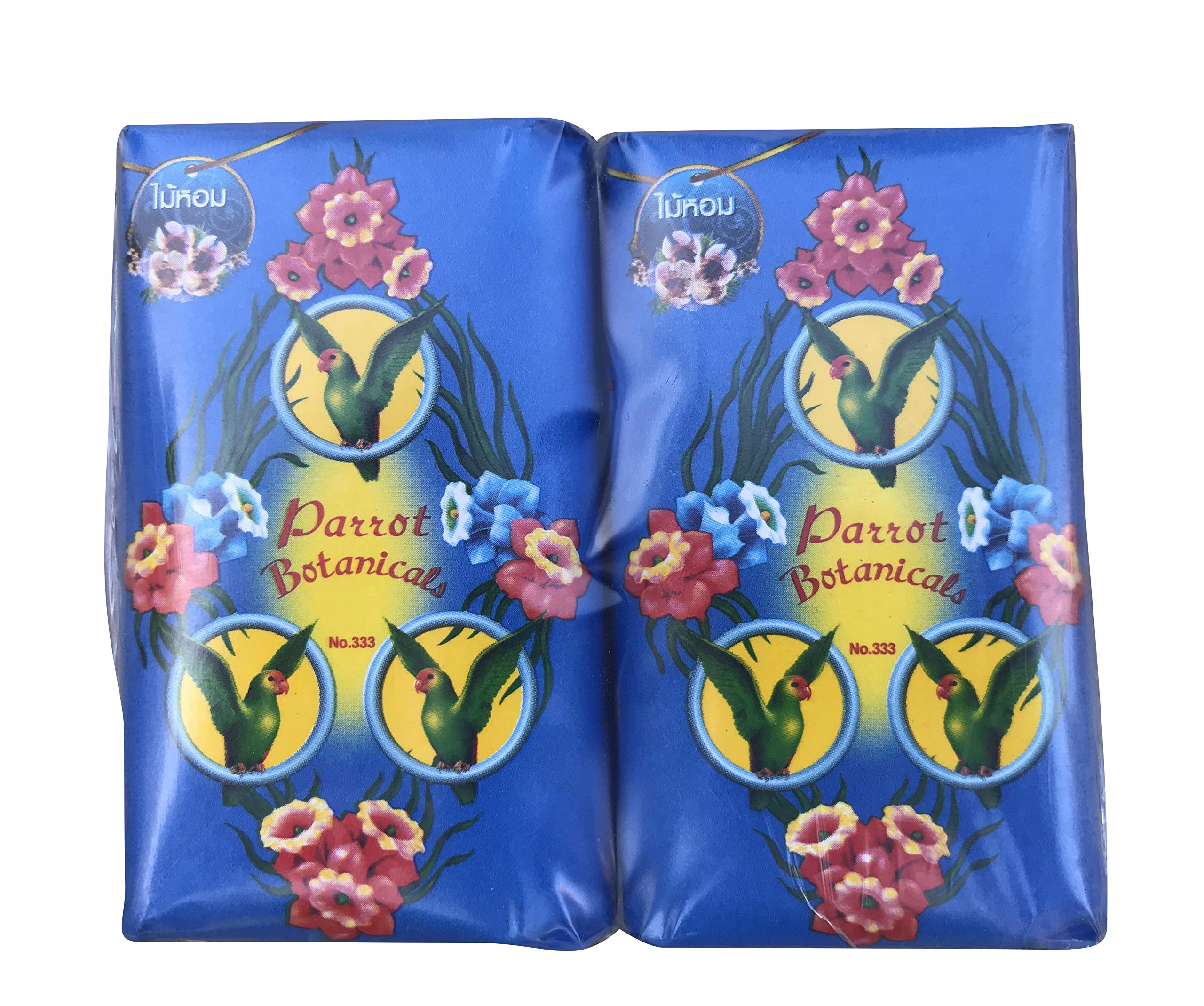 Parrot Botanicals Soap Scented Wood Fragrance (80 G X 4) Thailand Product