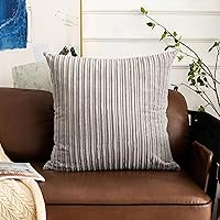 Vista 42 de UGASA - Fundas de almohada decorativas de terciopelo suave y sólidas de Navidad para sala de estar/sofá, 16 x 16 pulgadas, 2 unidades, color burdeos