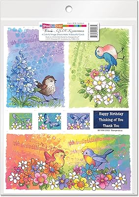 Stampendous Quick Birdies Bright Card Making Set, Various