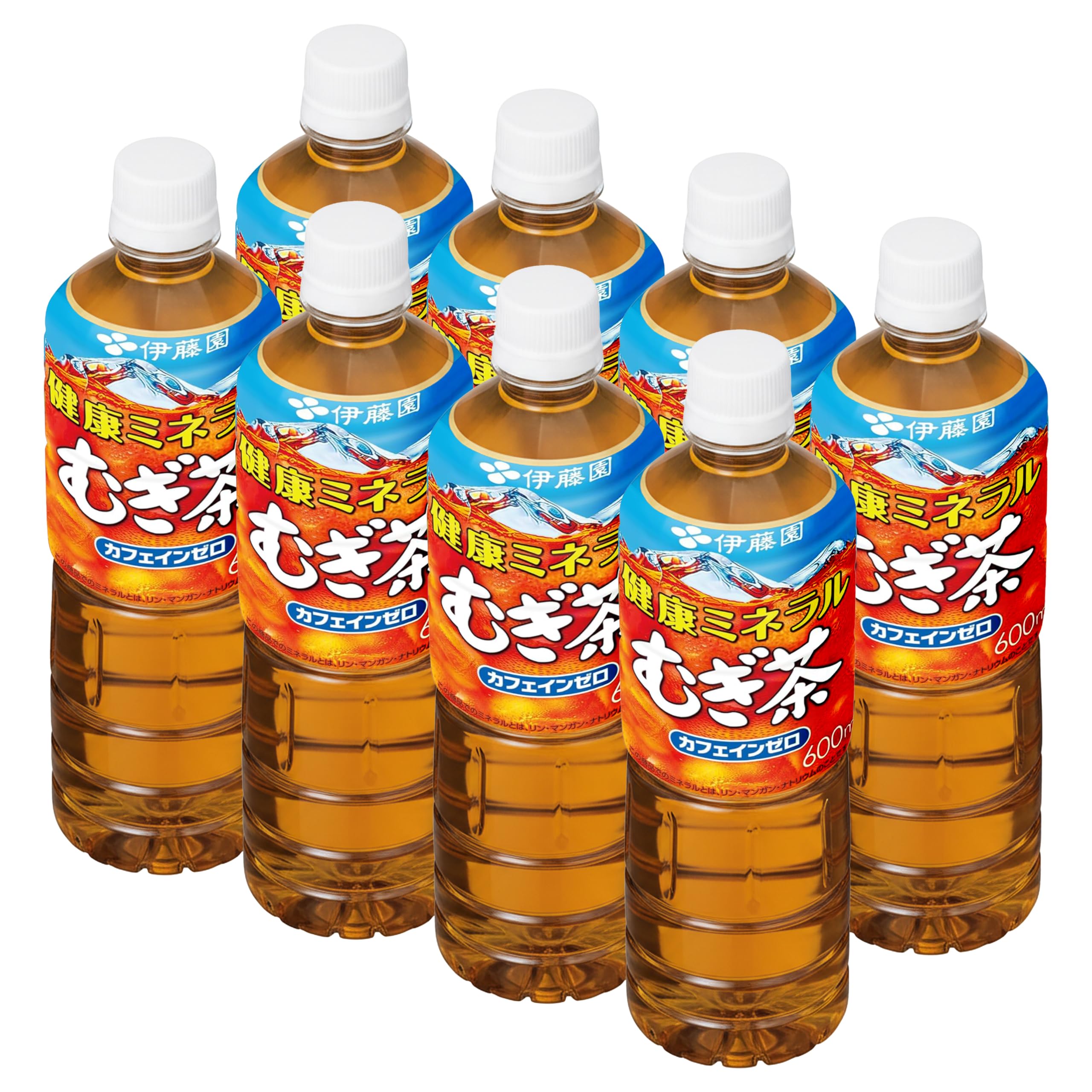 Amazon.co.jp: 【伊藤園】健康ミネラルむぎ茶 600ml、8本 【みのる商事