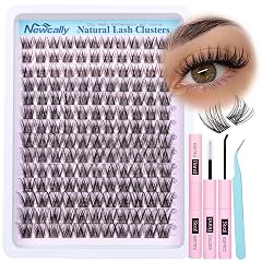 Lash Clusters Kit Wispy Natural Cluster Eyelash Extension Kit DIY Lash Extension Kit C-curly 10-16MM Eyelash Clusters Volume