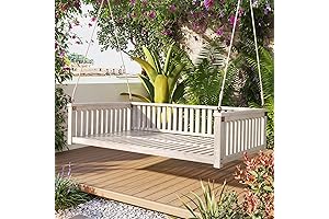 Acacia Minimalist Swing Bed