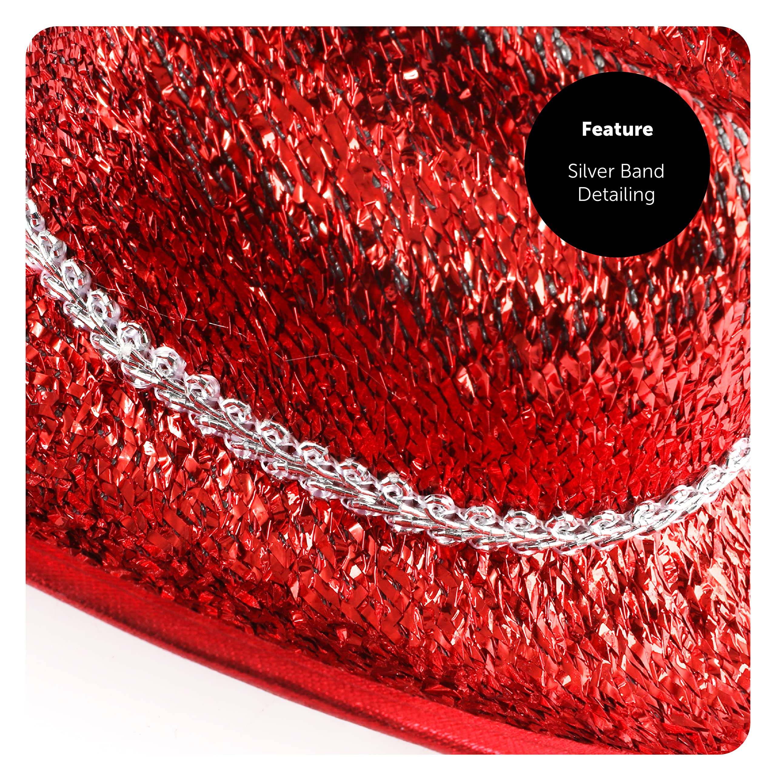 I LOVE FANCY DRESS Mini Sombrero DE Vaquera Brillante Rojo Accesorio Despedidas DE Soltera O para COMPLETAR Disfraces DE Vaquera Y Fiestas TEMATICAS (12 Unidades)