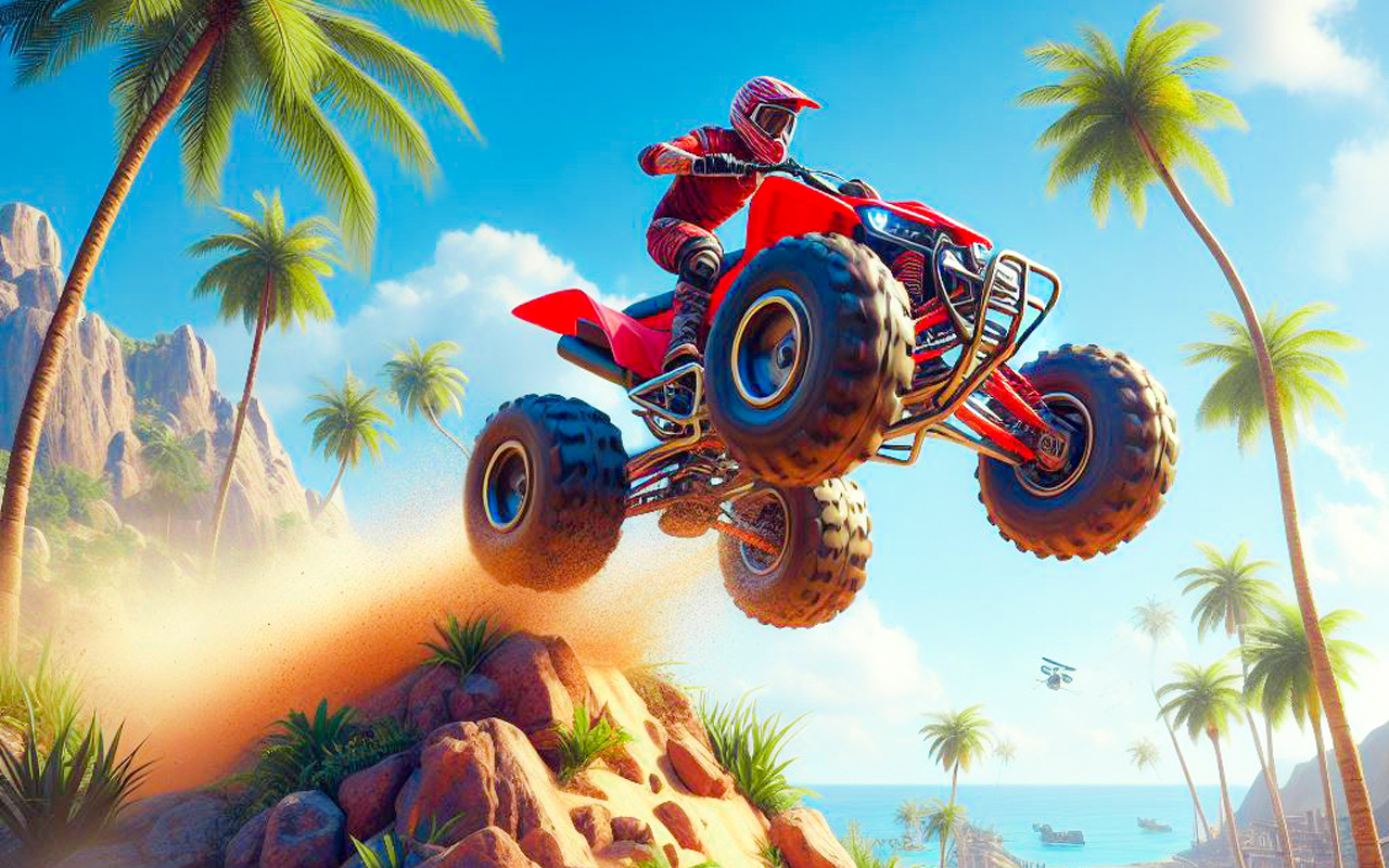 ATV Quad Bike Stunt Race Game ATV Quad Bike Race ATV Offroad ATV Quad ...