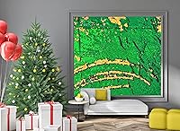 Vista 5 de Tela sensorial de lentejuelas para pared para niños, lentejuelas grandes de 0.2 pulgadas, materiales sensoriales sensoriales para niños pequeños