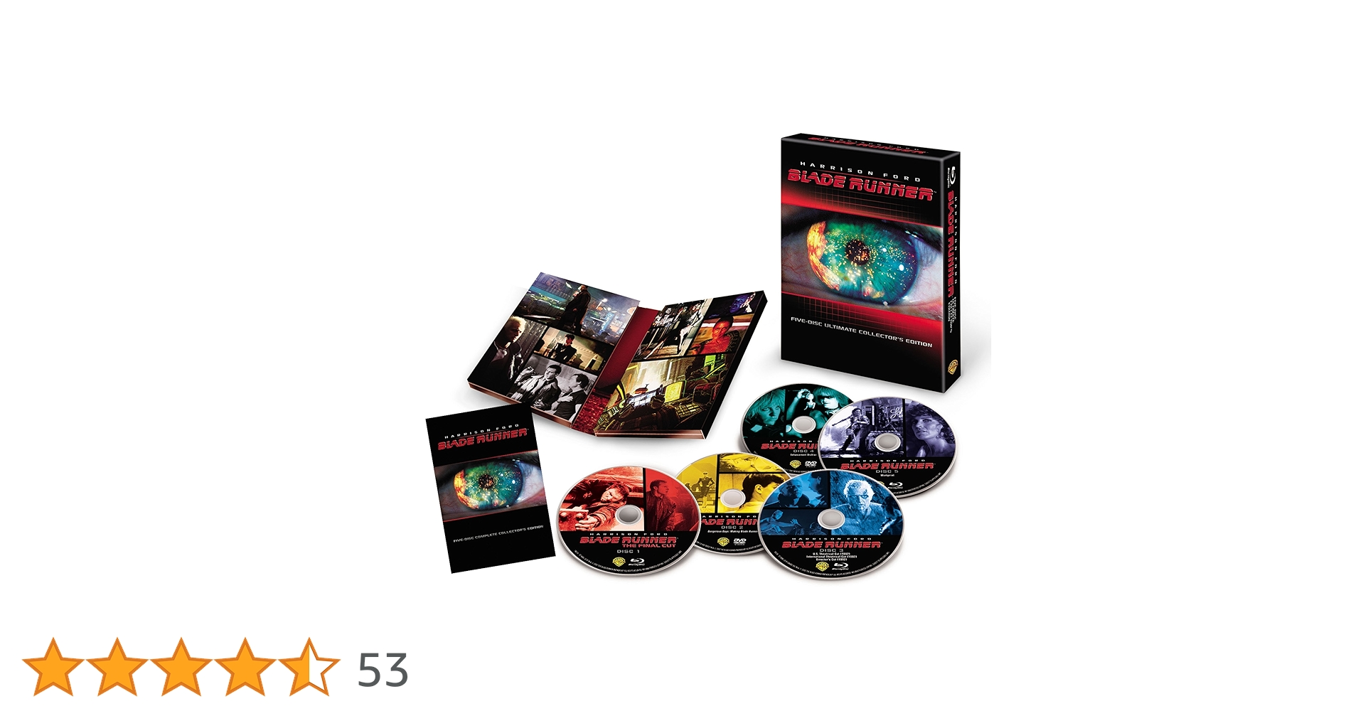 ★映画 DVD【ブレードランナー】※5枚組 アルティメット コレクション セル版 Amazon.co.jp: ブレードランナー アルティメット・コレクターズ