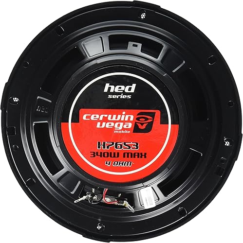 Miniatura 12 de Cerwin-Vega H7TAK 1" 300W Max / 35W RMS Tweeter Kit de Tweeter Set Negro