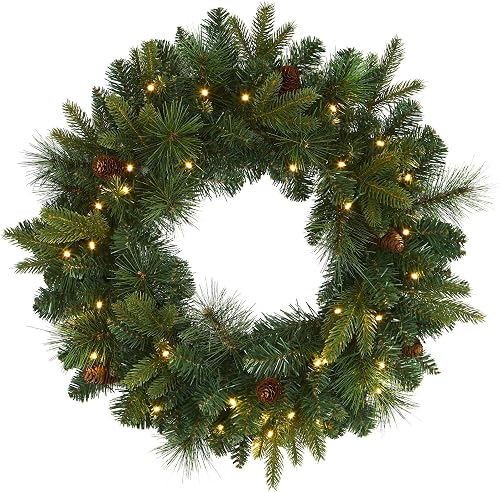best outdoor christmas wreaths in New Orleans, LA