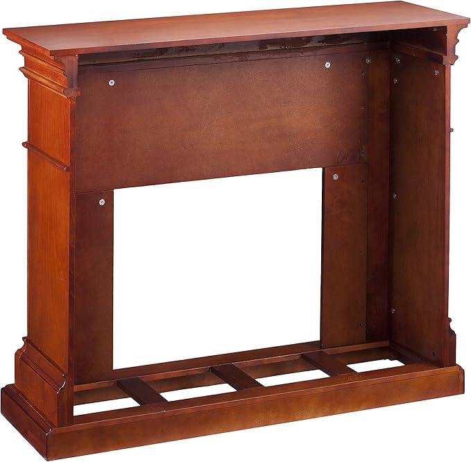 Chimenea Eléctrica Sicilian Harvest Madera Café 40.25x44.75x12 in miniatura 8
