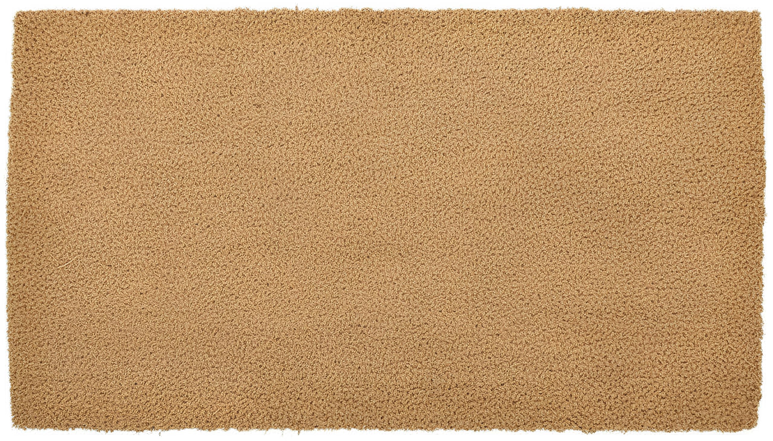 Zerbino in Fibra di Cocco Naturale, Tappeto Ingresso Antiscivolo per Porta Interna ed Esterna coperta. Zerbino antibatterico sostenibile. (60x100, Spessore 30 mm)