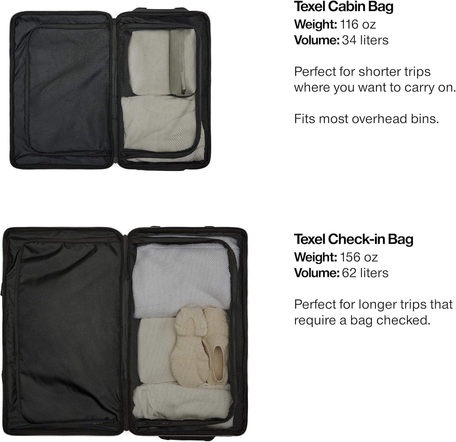 RAINS Texel Travel Bag, Waterproof Duffel Bag with Telescopic Handle and 2 Wheels, 2 Year Warranty - Ideal Travel Companion (Black, Carry On) - Image 7