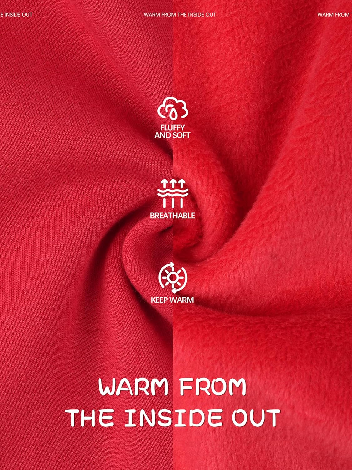 Girls Fleece Lined Leggings Cotton Kids Winter Warm Leggings Thick Thermal Tights Pants - Image 5