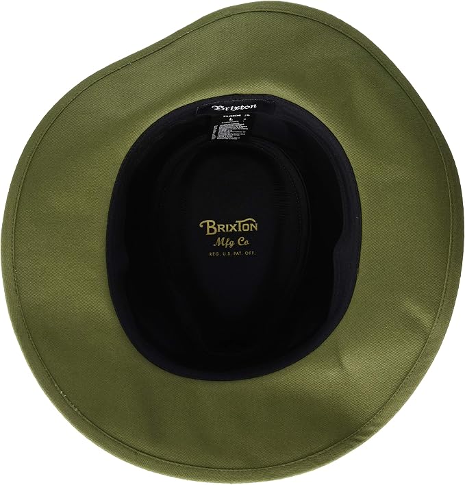 Brixton Wesley Cotton Fedora at Amazon 