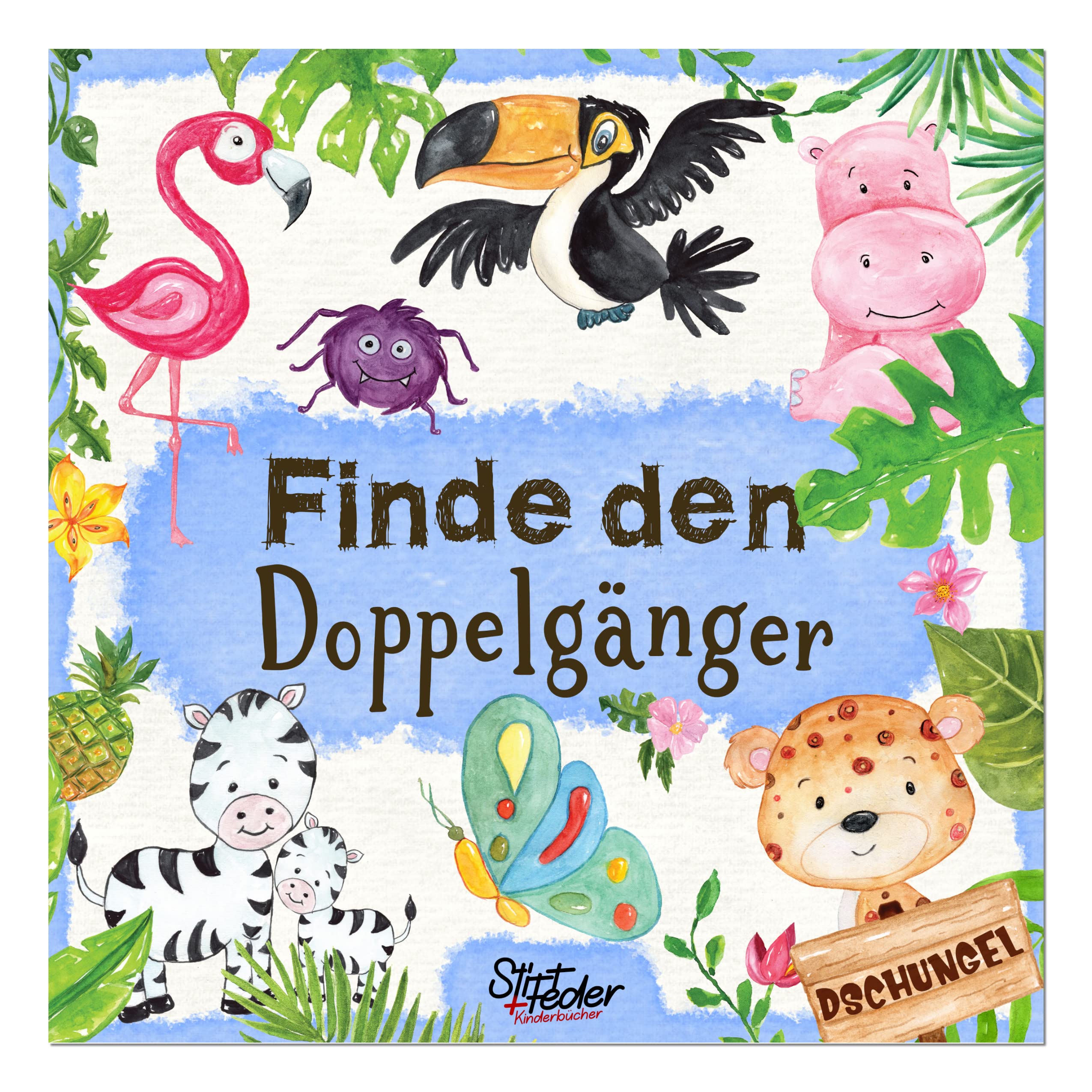 Finde den Doppelgänger: Ein liebevoll gestaltetes Such-Buch für Kinder ab 2 Jahren