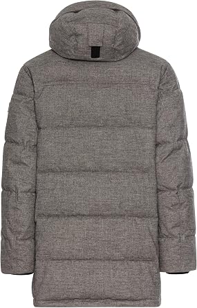 camel active Men's Coat with Removable Hood Lining