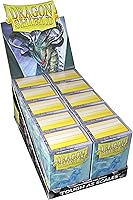 Dragon Shield Matte Clear Standard Card Sleeves Display Box - 1000 Sleeves Total, 120μ Thick, Archival Safe