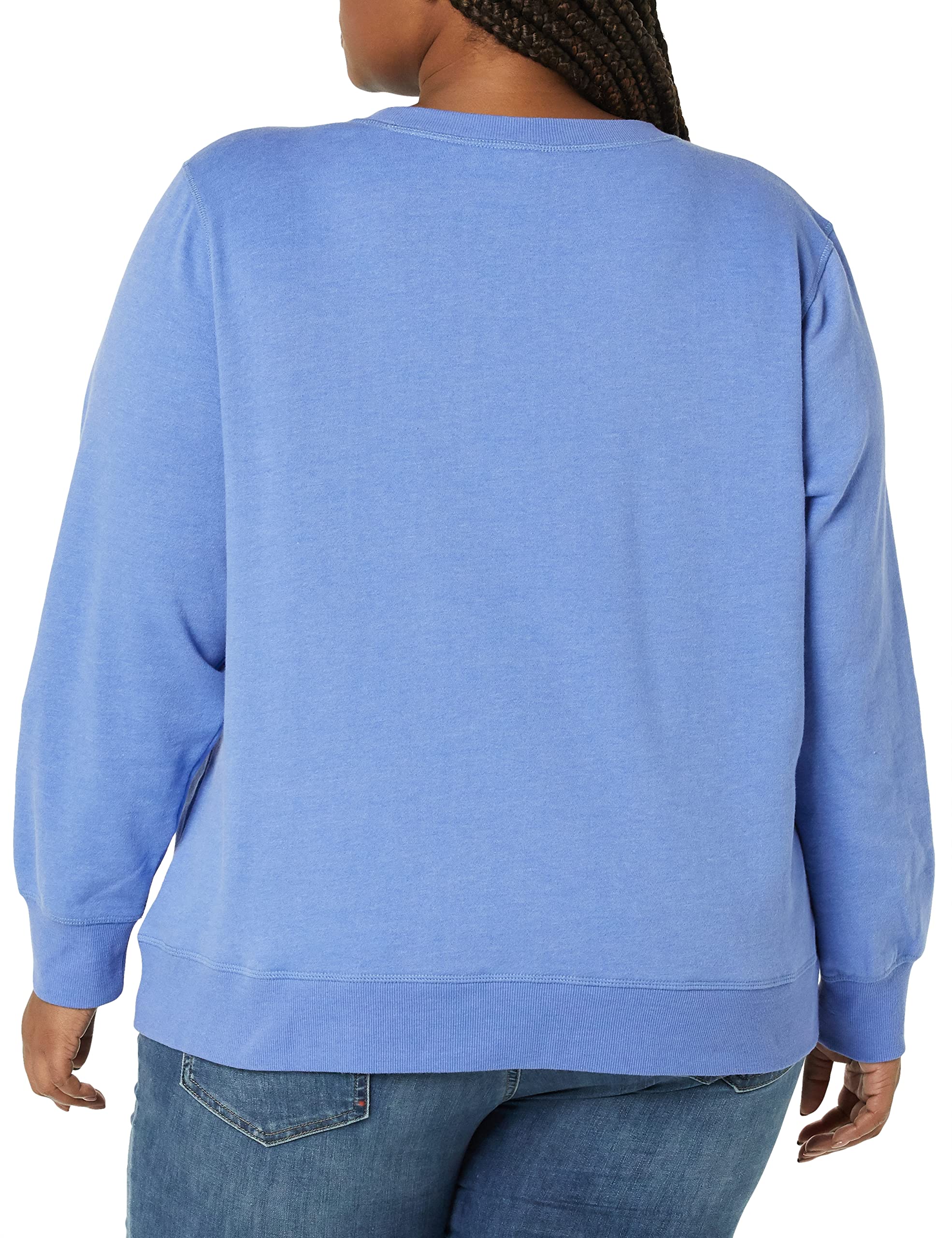 Amazon Essentials Mujer Sudadera con Cuello Redondo de Forro Polar (Disponible en Tallas Grandes) — view 54