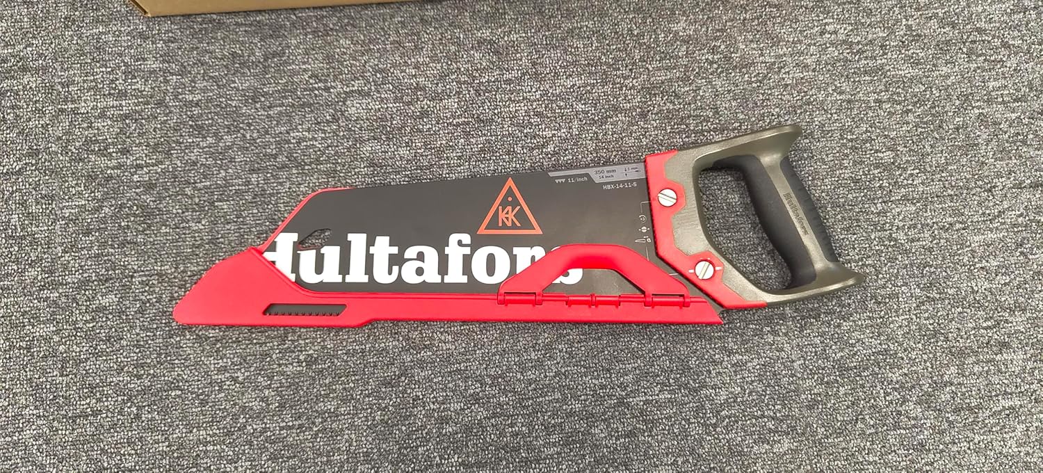 Hultafors HBX-14-11-S Toolbox Saw 350mm 11 TPI, with 1mm Thick, C75 Quality Steel Blade