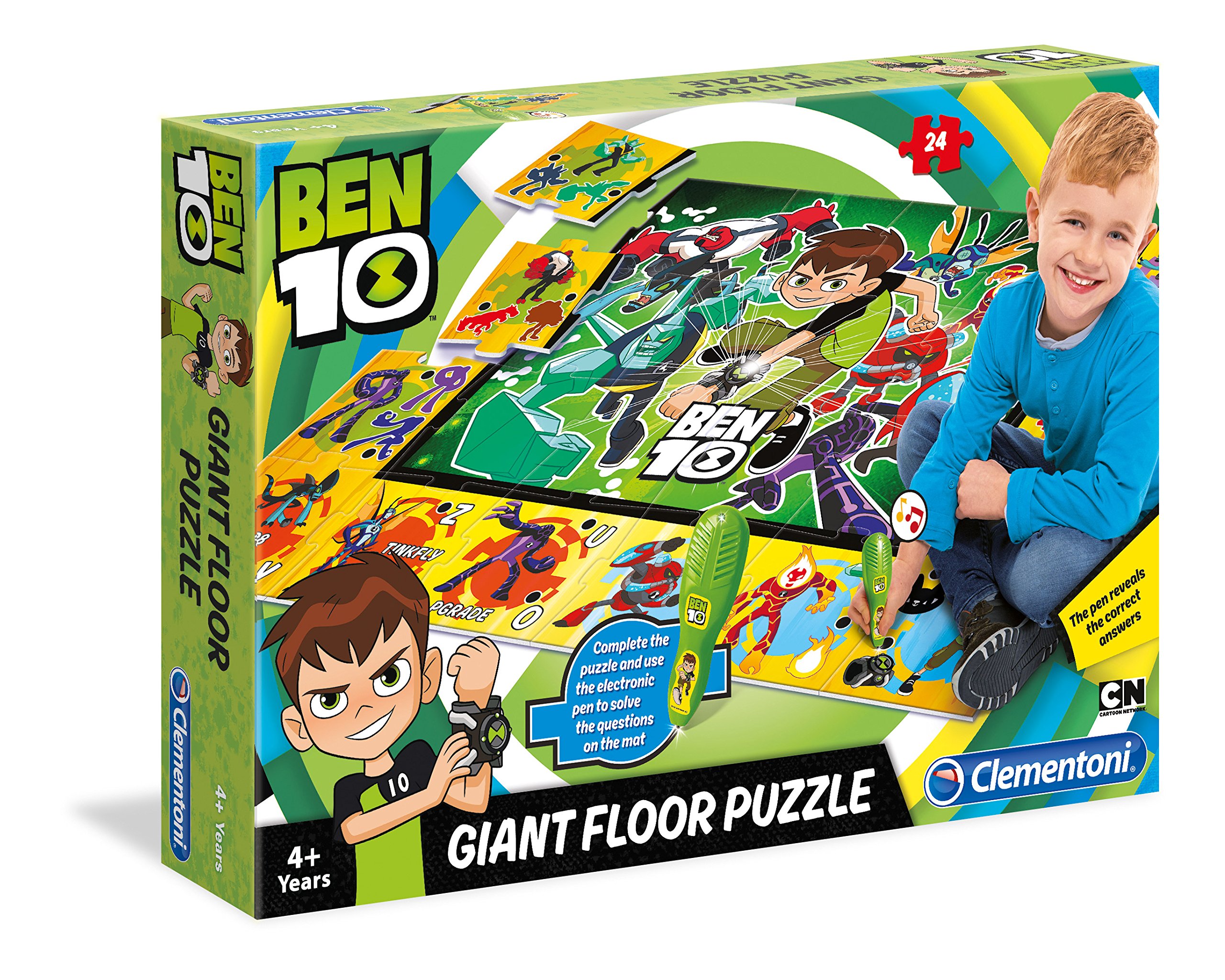 Clementoni - 61801 - Puzzle Géant Sol - Ben 10