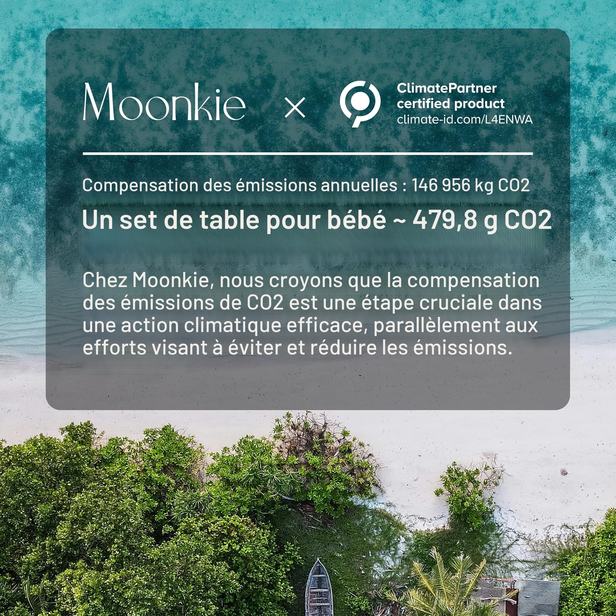 Moonkie Lot de 2 Sets de Table en Silicone antidérapants et résistants aux Taches pour Enfants et Tout-Petits