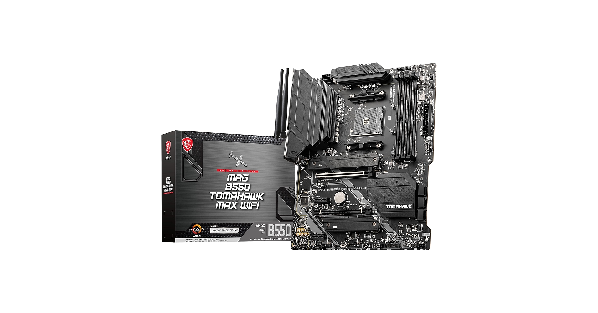 CPU Ryzen7 5800x & MSI MAG B550 TOMAHAWK Amazon.com: MSI MAG B550 Tomahawk MAX WiFi Gaming