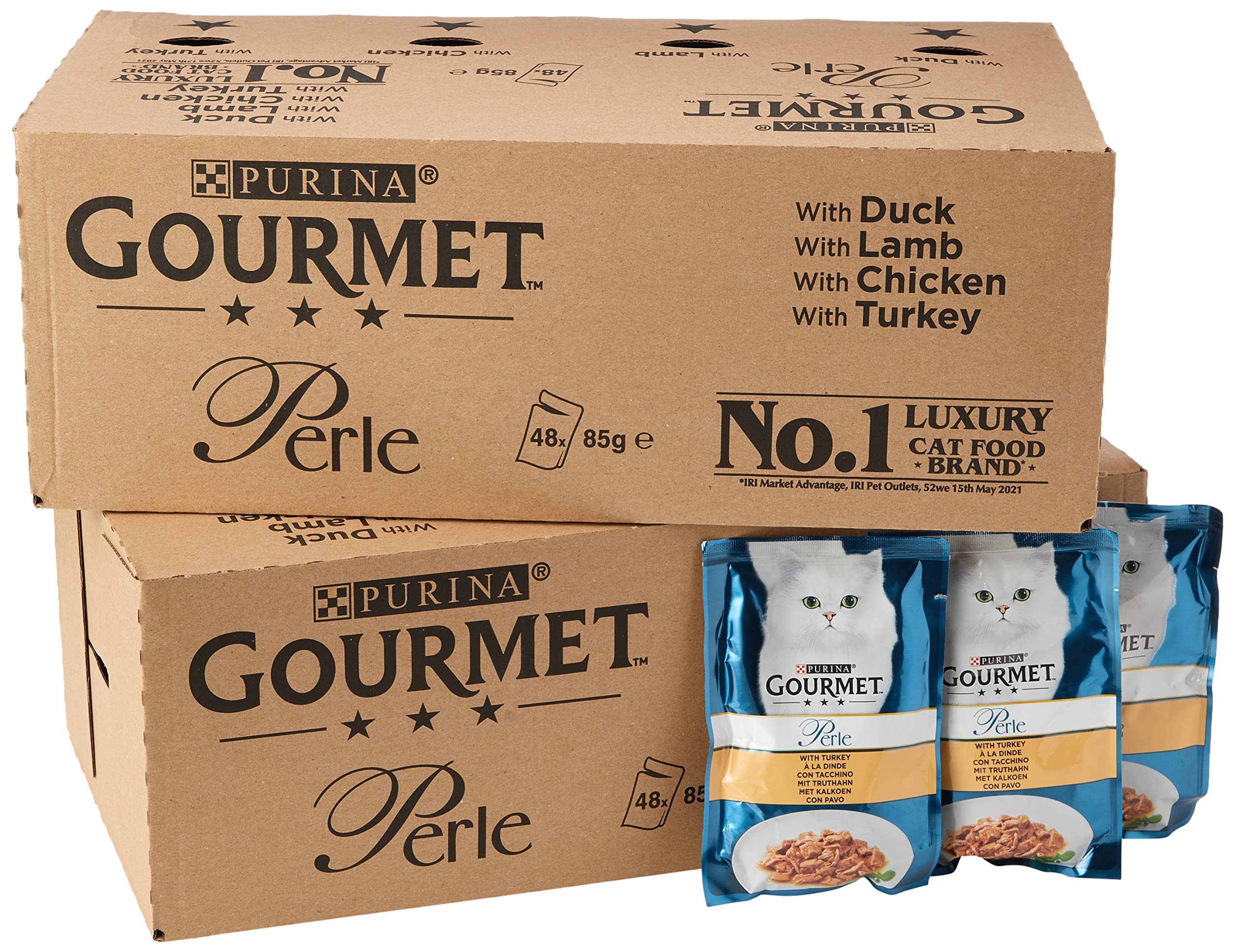 Buy Gourmet Perle Adult Wet Cat Food Chef's Collection in Gravy with
