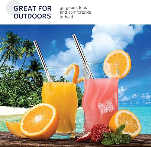 Miniatura 4 de Bormioli Rocco Juego de 4 vasos Sorgente, vasos de cóctel transparentes para bar, para bourbon, whisky, agua, jugo, juego de vasos para beber,