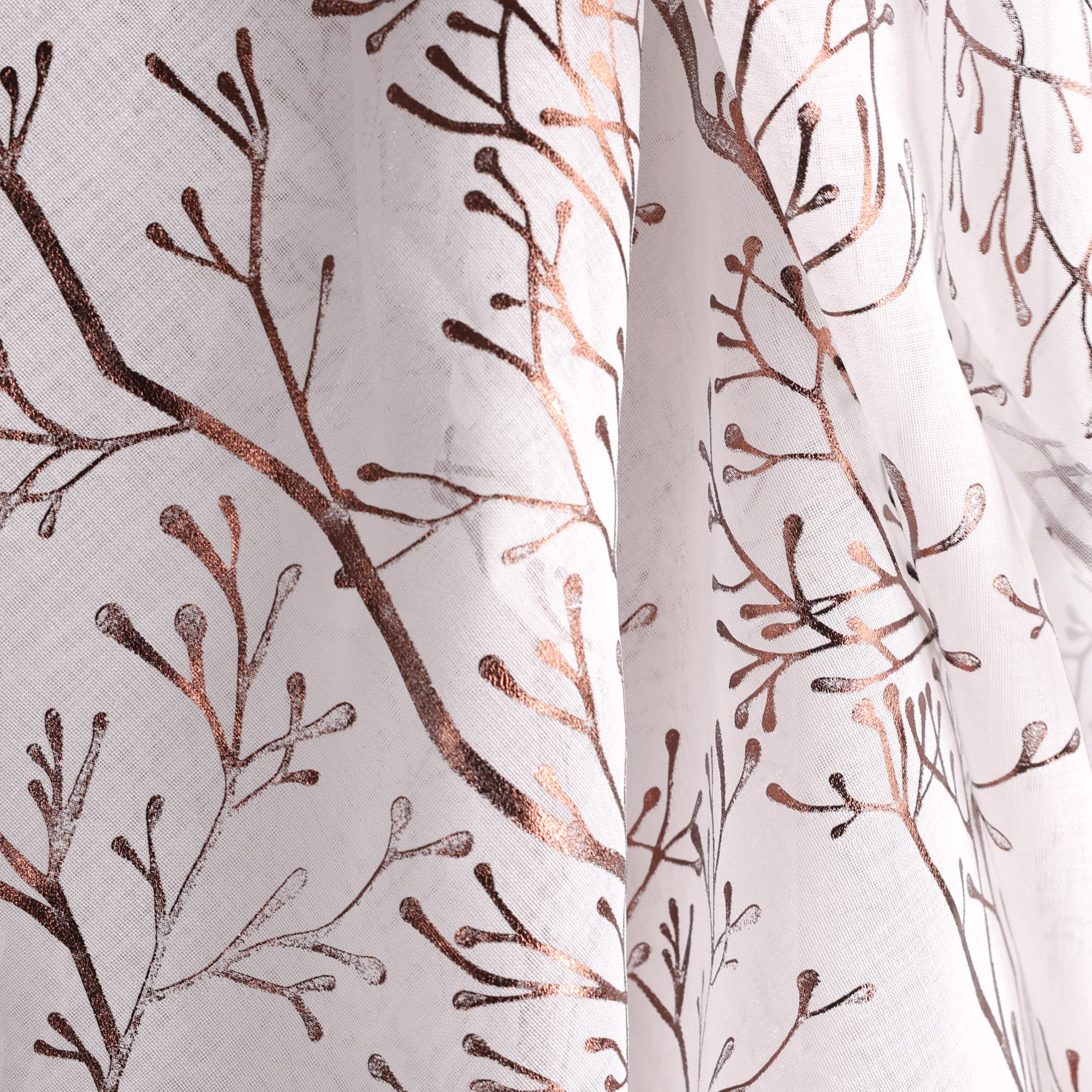 Nowoczesna rzymska roleta rzymska bez wiercenia z haczykiem do zawieszenia rzymskie zasłony do salonu, przezroczyste zasłony okienne, brązowe, 60 x 140 cm, 1 sztuka
