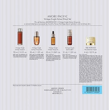 Amazon.com: Amorepacific Vintage Single Extract Ritual Set