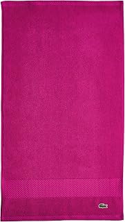 Lacoste Magenta Heritage 100% Supima Cotton Hand Towel