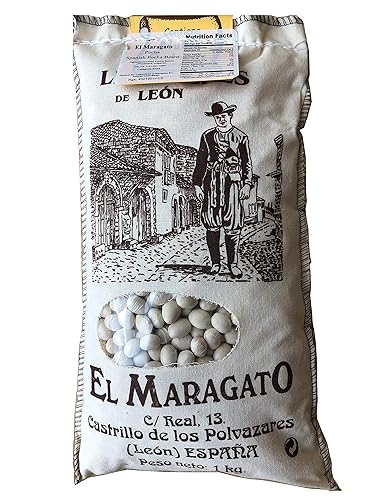 El Maragato Frijoles secos blancos pocha españoles 2.2 lb (1 kilo)