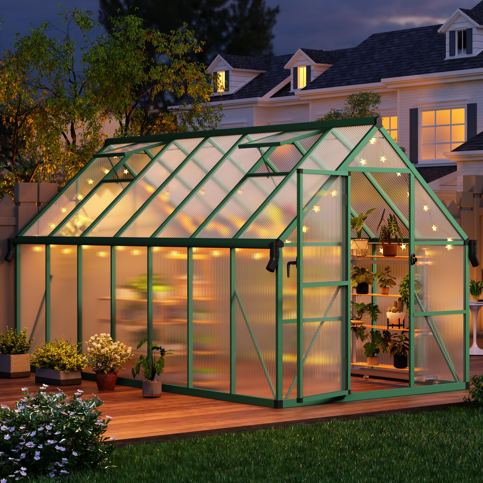 CABIHOME 8x12 Greenhouse
