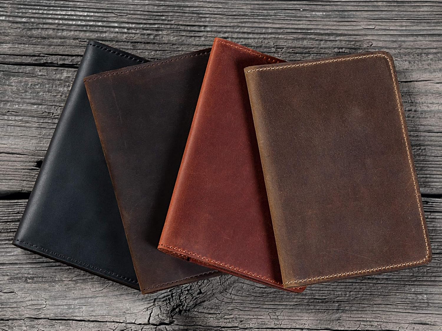 Personalized Leather Field Notes Cover With Pen Holder, Field Notes wallet, Travel journal, Pocket sized notebook, fits 3.5” x 5.5” notebooks.