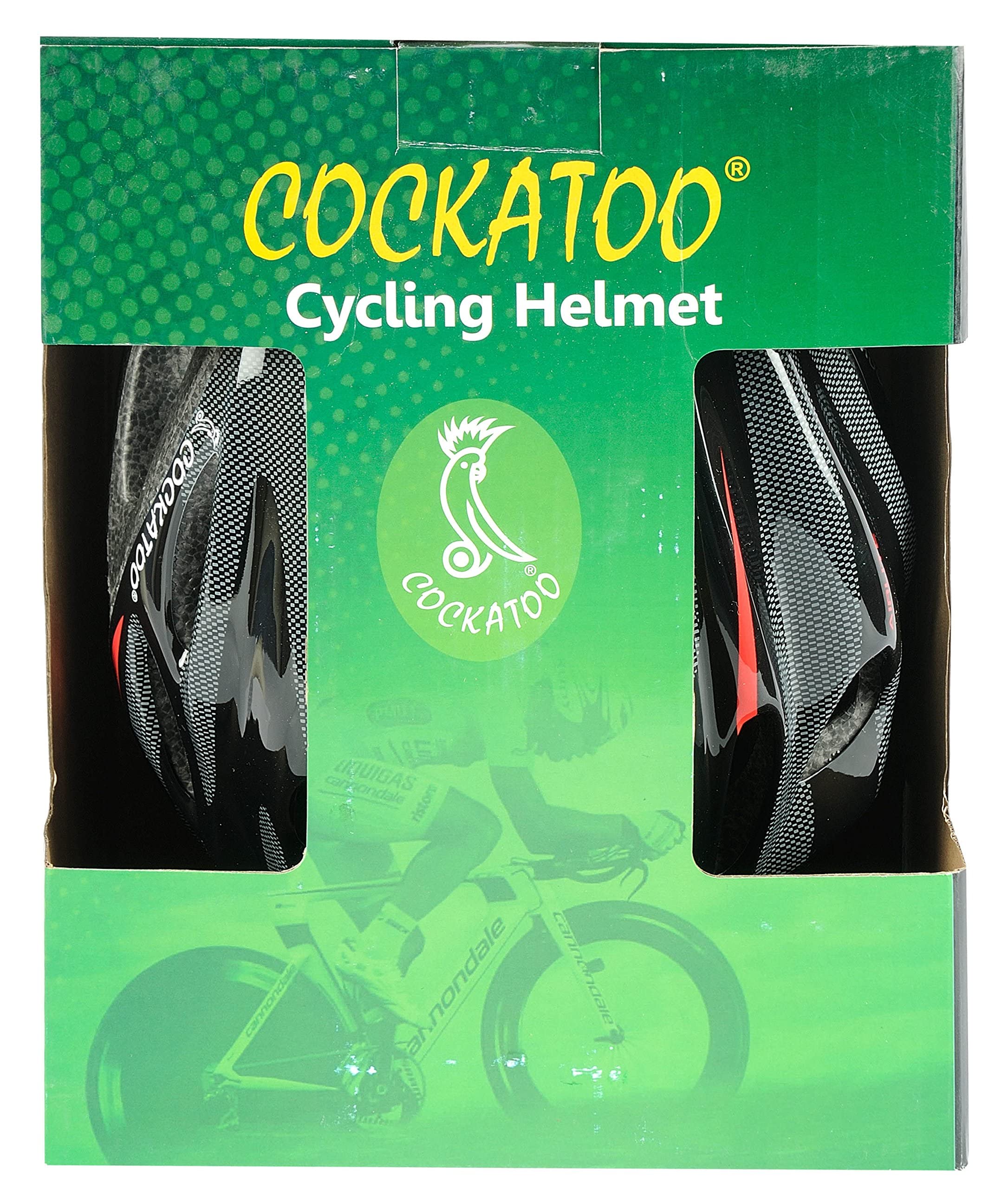 Cockatoo Professional Multi-Colour Cycling Helmet, Skating Helmet (Military:Green, Large) 3
