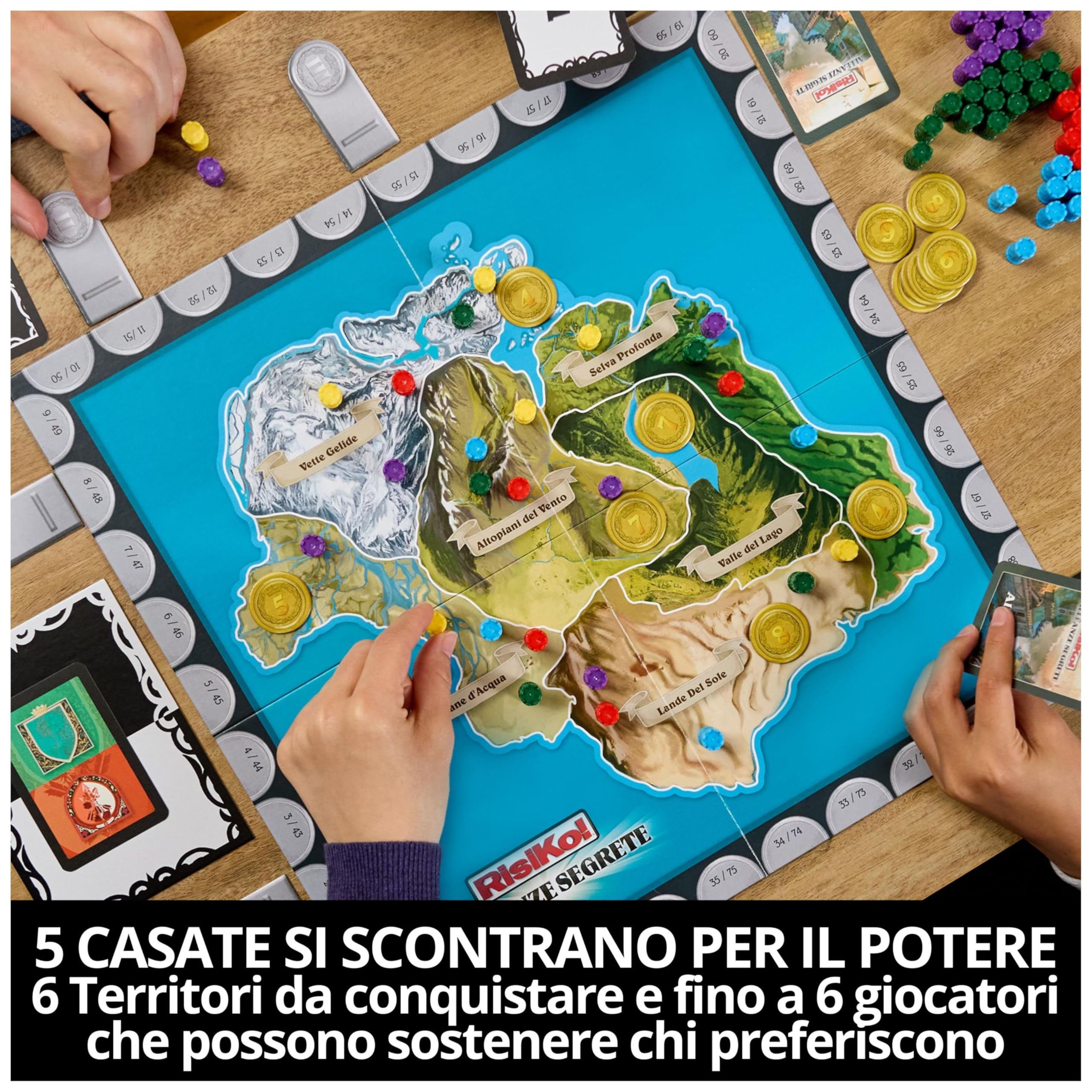 Risiko, RisiKo! Alleanze Segrete, Giochi da Tavola, 10+ Anni