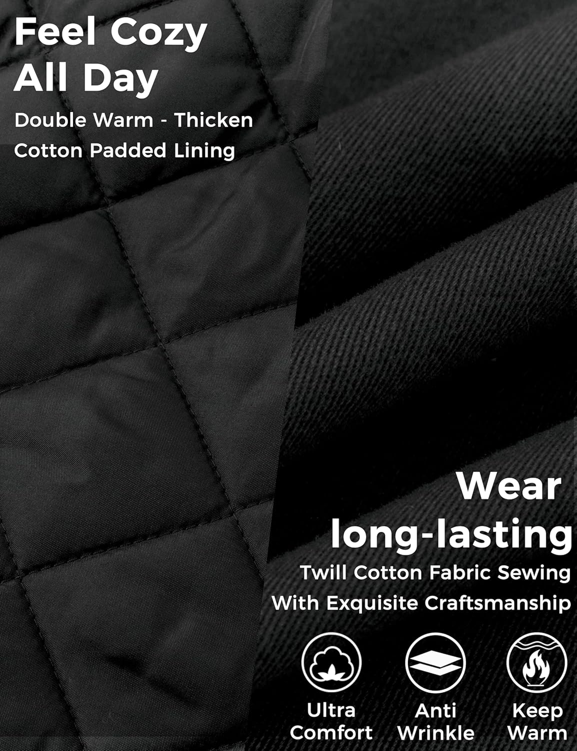 wantdo Women's Winter Thicken Jacket Cotton Coat with Removable Hood - Image 5