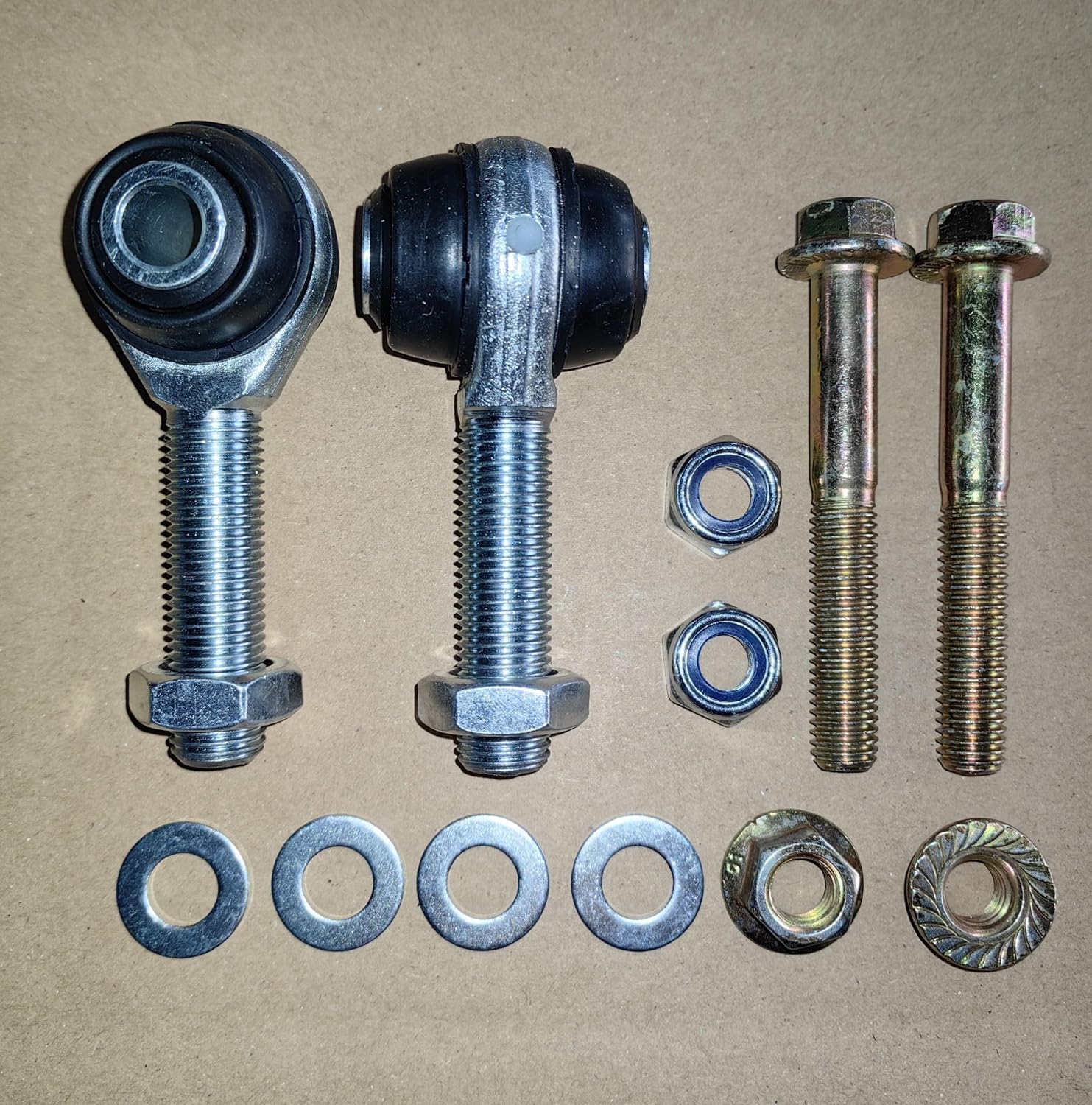 A Pair Steering Ball Joints Tie Rod Ends 709401601 Replacement for 2016-2024 Can-am Defender Traxter HD5 HD7 HD8 HD9 HD10 All UTVs