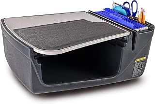AutoExec AUE10005 Efficiency GripMaster Car Desk Grey Finish, Without Inverter